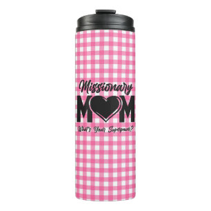 Mormon Missionary Mama Thermal Tumbler Drink Flasc Thermosbecher