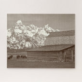 Mormon Row - Grand Tetons - 16x20 - 520 Stk. Puzzle (Horizontal)