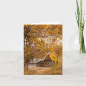 Mormon Row Grußkarte Karte (Vorderseite)