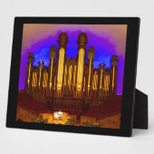 Mormon Tabernacle Orgel Plaque Fotoplatte (Seite)