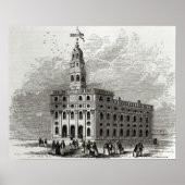 Mormon Temple at Salt Lake, 1854 Poster (Vorne)