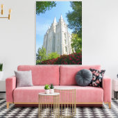 Mormon Temple Leinwanddruck (Insitu (Wohnzimmer))