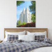 Mormon Temple Leinwanddruck (Insitu (Schlafzimmer))