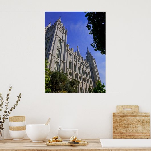 Mormon Temple Poster (Küche)