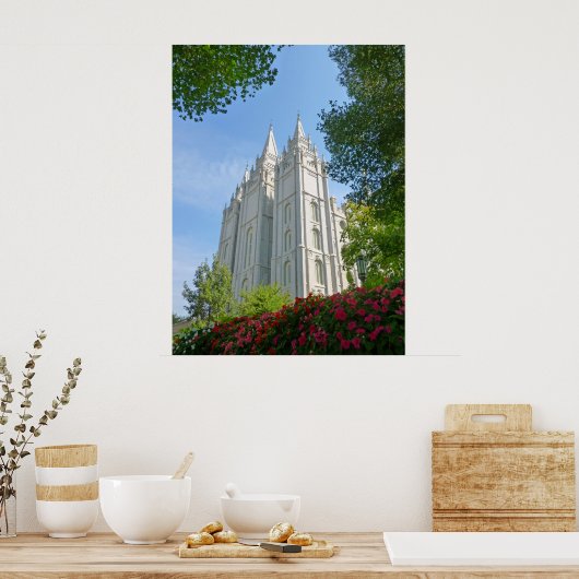 Mormon Temple Poster (Küche)