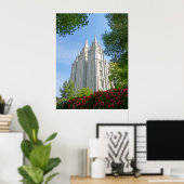 Mormon Temple Poster (Heimbüro)