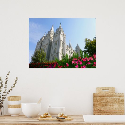 Mormon Temple Poster (Küche)