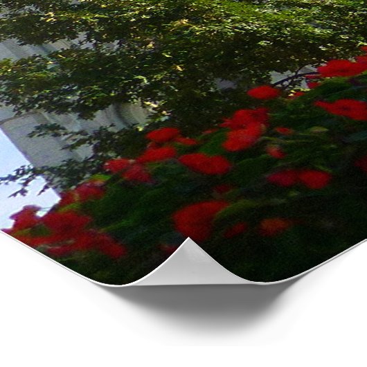 Mormon Temple Poster (Ecke)