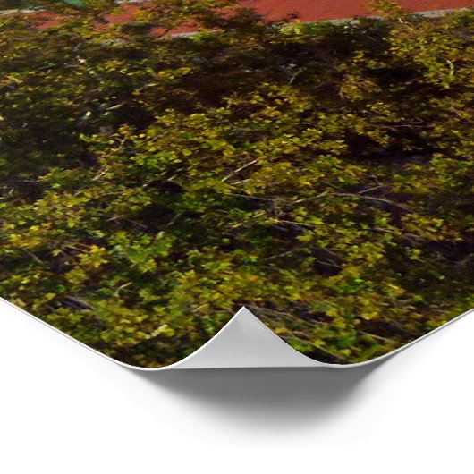 Mormon Temple Poster (Ecke)