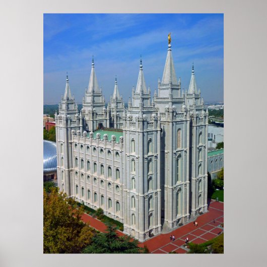 Mormon Temple Poster (Vorne)