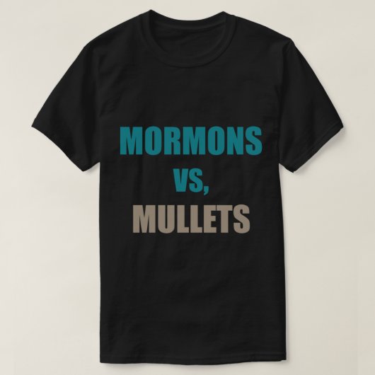 Mormonen vs Mullets BYU bei Coastal Carolina T-Shirt (Design vorne)