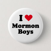 Mormonenjungen der Liebe I Button (Vorderseite)