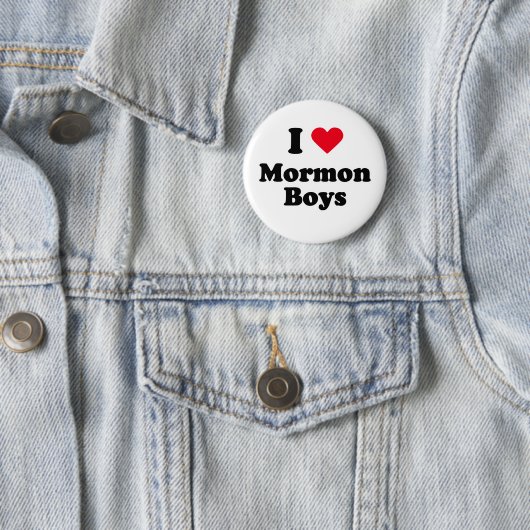 Mormonenjungen der Liebe I Button (Beispiel)