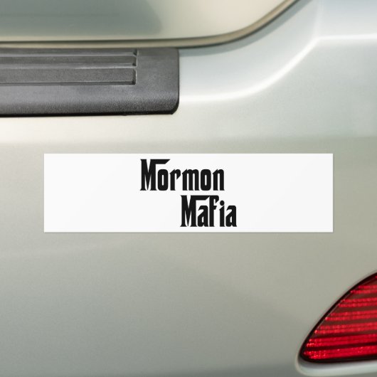 Mormonische Mafia Autoaufkleber (Auf Auto)