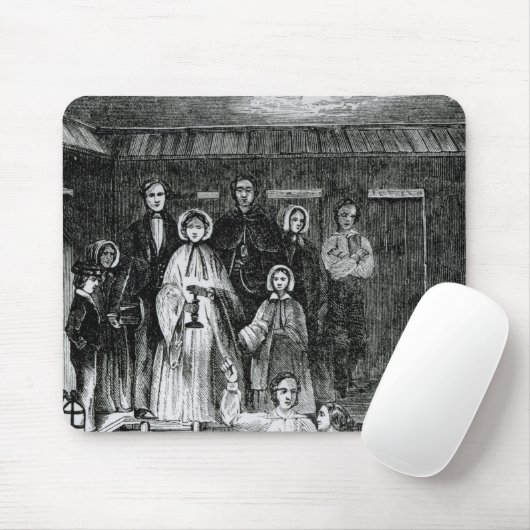 Mormonische Taufe Mousepad (Mit Mouse)