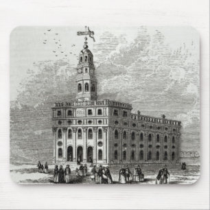 Mormonischer Tempel in Salt Lake, 1854 Mousepad
