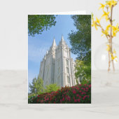 Mormonischer Tempel Karte (Gelbe Blume)