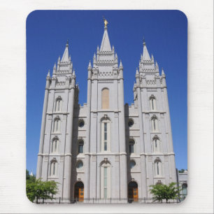 Mormonischer Tempel (LDS) in Salt Lake City, Utah Mousepad