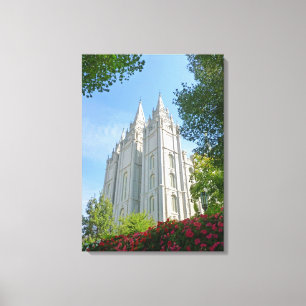 Mormonischer Tempel Leinwanddruck