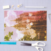 Mormonischer Tempel Salt Lake Citys, Utah Seidenpapier (Handwerk)