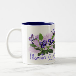 Mornin' Glory Tasse von JML Paint