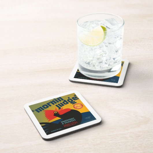 Mornin' Judge Getränkeuntersetzer (Rechte Seite)