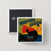 Mornin Judge Grapefruit and Orange Button (Vorne & Hinten)
