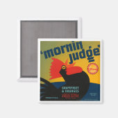 Mornin Judge Grapefruit and Orange Magnet (Vorderseite/Rückseite)