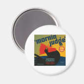 Mornin Judge Grapefruit and Orange Magnet (Vorderseite/Rückseite)