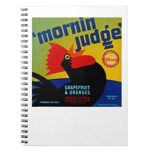 Mornin Judge Notizblock (Vorderseite)