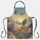 Morning After Halloween - A Ghostly Clean-Up Tale Schürze (Vorderseite)