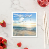 Morning Beach Seagulls Serviette (Beispiel)