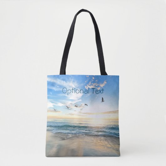 Morning Beach Seagulls Tasche (Vorderseite)
