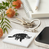 Morning Bell Tabby Schlüsselanhänger (Vorderseite rechts)