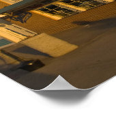 Morning Biker Poster (Ecke)