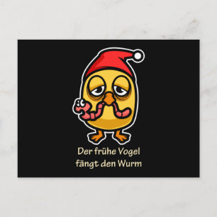Morning Bird Luck Postkarte