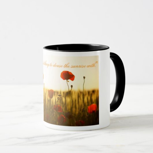 "Morning Bliss" Tasse (VorderseiteRechts)