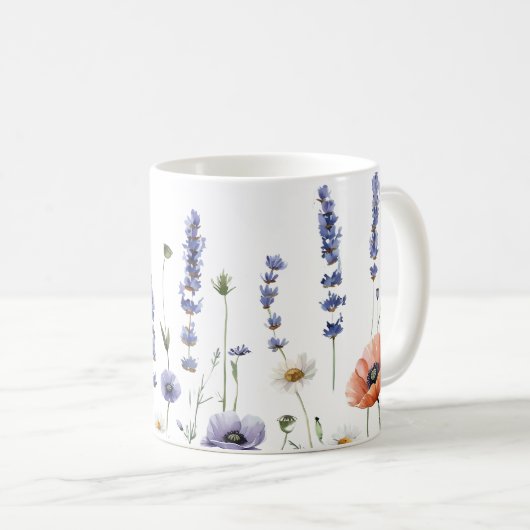 Morning Bloom Coffee Tasse (VorderseiteRechts)
