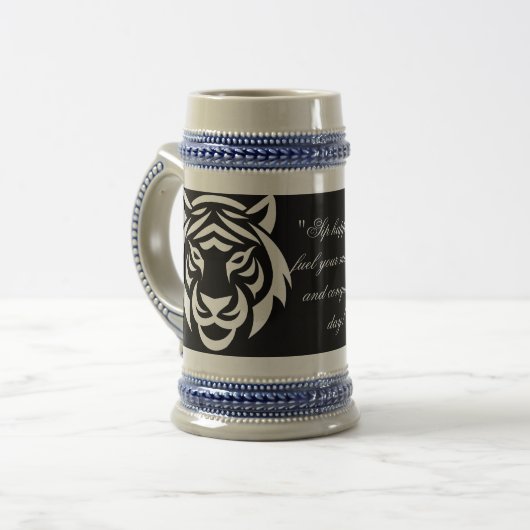 Morning-Boost-Tasse Bierglas (Vorderseite Links)