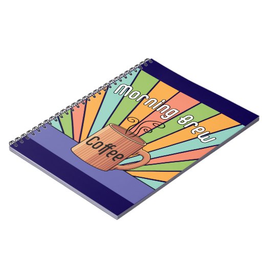Morning Brew-Kaffee Notizblock (Linke Seite)