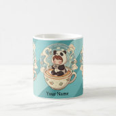 Morning Brew Kawaii Panda Mug Kaffeetasse (Mittel)