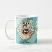 Morning Brew Kawaii Panda Mug Kaffeetasse (Links)