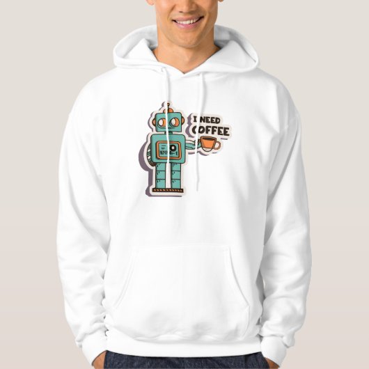 Morning Brew Necessity T-Shirt Hoodie (Vorderseite)