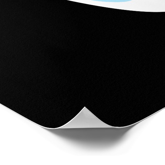 Morning Broo Funny Ghost Kaffee Puff Dark BG Poster (Ecke)