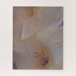 Morning Calm: Blush Petals in Gentle Focus Puzzle