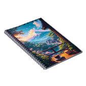 Morning Calm over Fuji Notizblock (Rechte Seite)