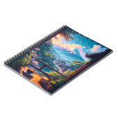 Morning Calm over Fuji Notizblock (Linke Seite)