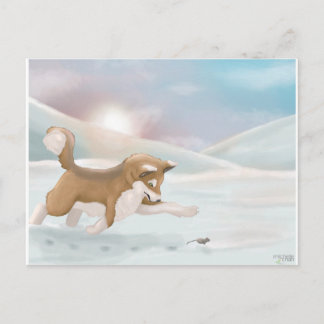 Morning Chase Postkarte