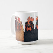 "Morning Chicken" Crew  Kaffeetasse (Vorderseite Links)