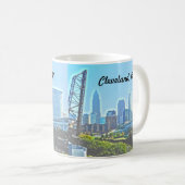 Morning Cleveland Ohio Tasse (VorderseiteRechts)